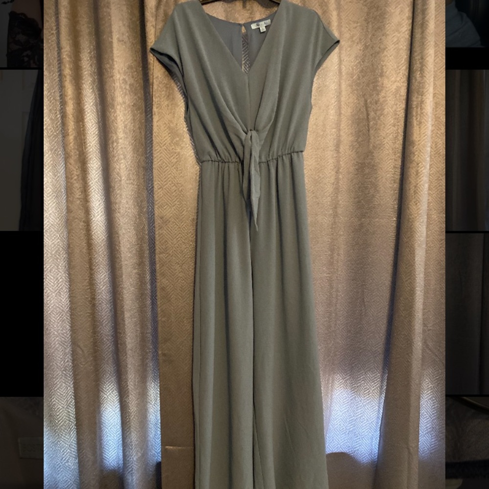 Blue jumpsuit, size Large